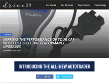 Tablet Screenshot of drive23.com